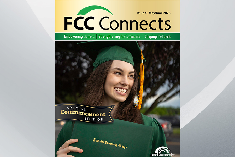 Cover of May/June FCC Connects highlighting Graduate